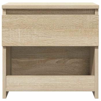 Nachttische 2 Stk. Sonoma-Eiche 40x30x39 cm Holzwerkstoff
