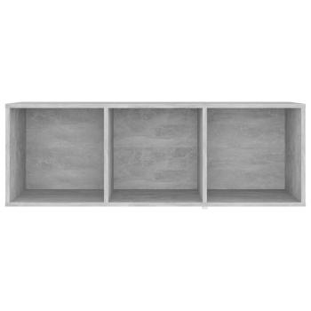 TV-Schrank Betongrau 107x35x37 cm Holzwerkstoff