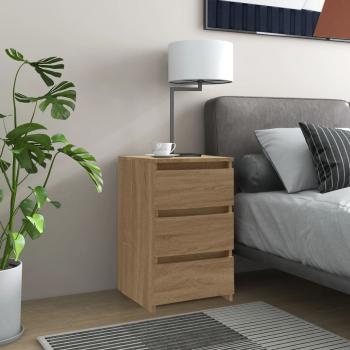 ARDEBO.de - Nachttisch Sonoma-Eiche 40x35x62,5 cm Holzwerkstoff
