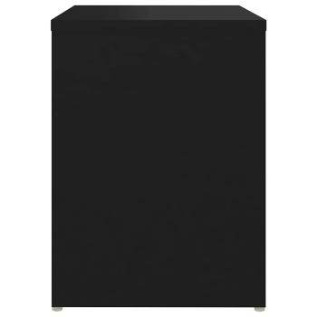 Nachttisch Schwarz 40x30x40 cm Holzwerkstoff