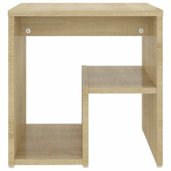 Nachttische 2 Stk. Sonoma-Eiche 40x30x40 cm Holzwerkstoff