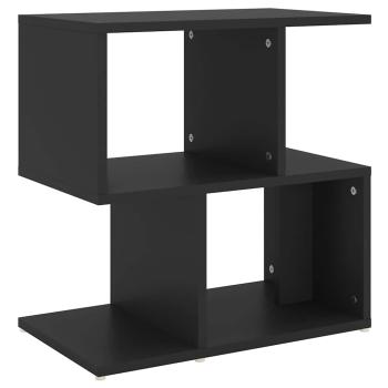 Nachttisch Schwarz 50x30x51,5 cm Holzwerkstoff