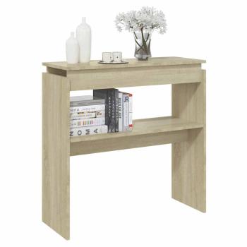 Konsolentisch Sonoma-Eiche 80x30x80 cm Holzwerkstoff