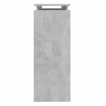 Konsolentisch Betongrau 102x30x80 cm Holzwerkstoff
