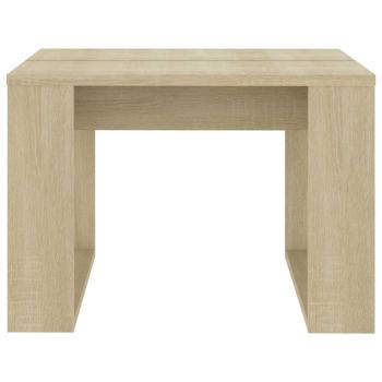 Beistelltisch Sonoma-Eiche 50x50x35 cm Holzwerkstoff