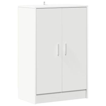 Schuhschrank Weiß 60x35x92 cm Holzwerkstoff