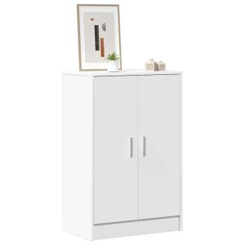 Schuhschrank Weiß 60x35x92 cm Holzwerkstoff