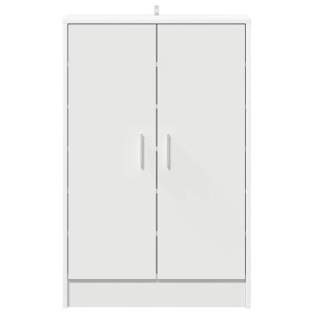 Schuhschrank Weiß 60x35x92 cm Holzwerkstoff