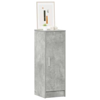 Schuhschrank Betongrau 32x35x92 cm Holzwerkstoff