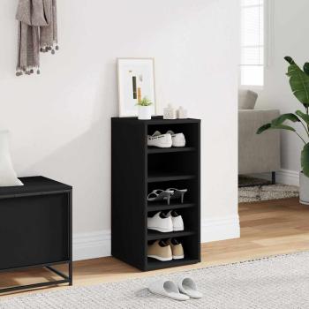ARDEBO.de - Schuhschränke 31,5 x 35 x 70 cm Schwarz 5 Paar Schuhe