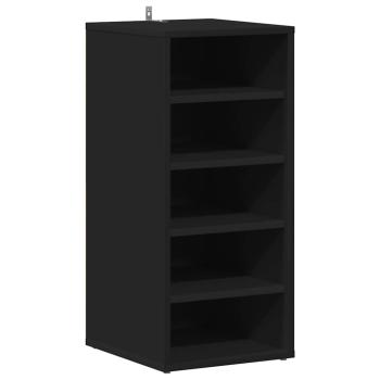 Schuhschränke 31,5 x 35 x 70 cm Schwarz 5 Paar Schuhe