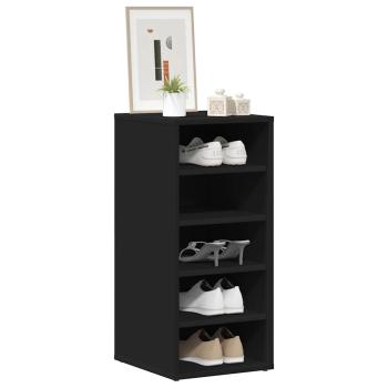 Schuhschränke 31,5 x 35 x 70 cm Schwarz 5 Paar Schuhe