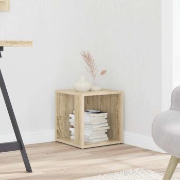 ARDEBO.de - Beistelltisch Sonoma-Eiche 33x33x34,5 cm Holzwerkstoff