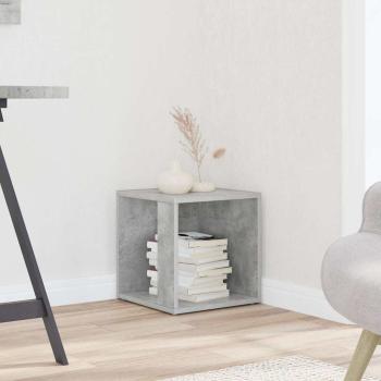 ARDEBO.de - Beistelltisch Betongrau 33x33x34,5 cm Holzwerkstoff
