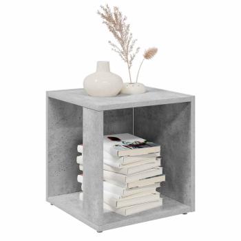 Beistelltisch Betongrau 33x33x34,5 cm Holzwerkstoff