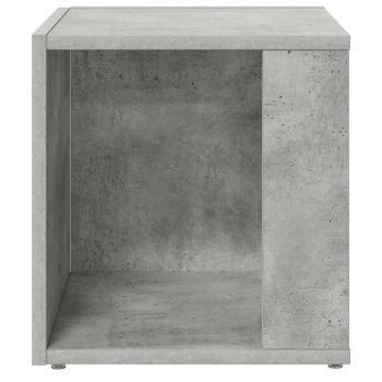 Beistelltisch Betongrau 33x33x34,5 cm Holzwerkstoff