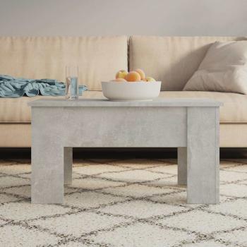 ARDEBO.de - Couchtisch Betongrau 79x49x41 cm Holzwerkstoff