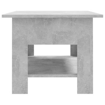 Couchtisch Betongrau 102x55x42 cm Holzwerkstoff
