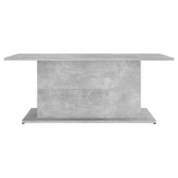 Couchtisch Betongrau 102x55,5x40 cm Holzwerkstoff