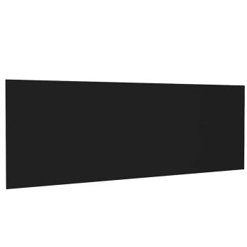 Wand-Kopfteil Schwarz 240x1,5x80 cm Holzwerkstoff