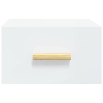 Wand-Nachttisch Weiß 35x35x20 cm
