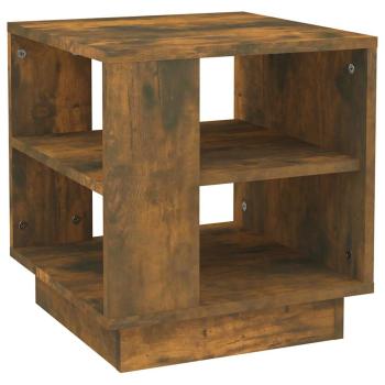 Couchtisch R?uchereiche 40x40x43 cm Holzwerkstoff