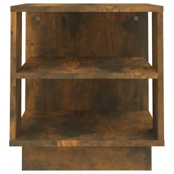 Couchtisch R?uchereiche 40x40x43 cm Holzwerkstoff