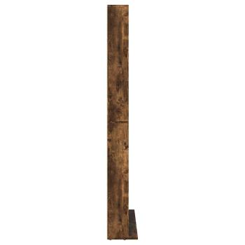 CD-Regal Räuchereiche 102x23x177,5 cm Holzwerkstoff