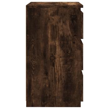 Nachttisch Räuchereiche 40x35x62,5 cm Holzwerkstoff