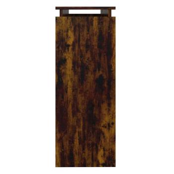Konsolentisch Räuchereiche 102x30x80 cm Holzwerkstoff