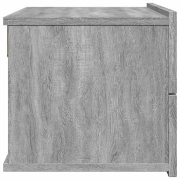 Nachttisch Grau Sonoma 40x30x30 cm Holzwerkstoff