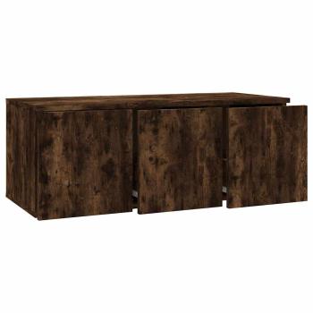 TV-Schrank Räuchereiche 80x34x30 cm Holzwerkstoff