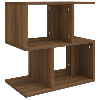 Nachttisch Braun Eichen-Optik 50x30x51,5 cm Holzwerkstoff