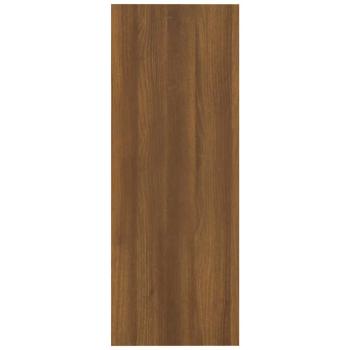 Konsolentisch Braun Eichen-Optik 105x30x80 cm Holzwerkstoff