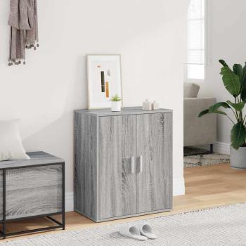 ARDEBO.de - Schuhschränke 60 x 35 x 70 cm Sonoma-Grau 6 Fächer für Schuhe