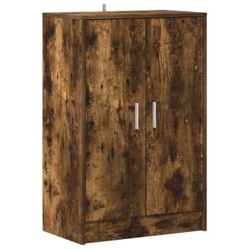 Schuhschränke 60 x 35 x 92 cm Holzwerkstoff Räuchereiche