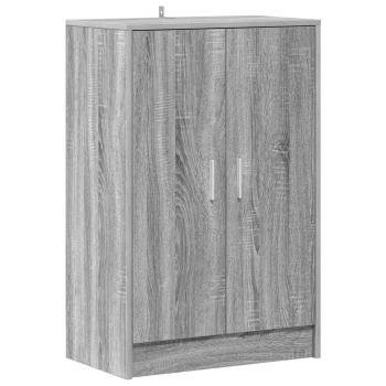 Schuhschränke 60 x 35 x 92 cm Holzwerkstoff Sonoma-Grau