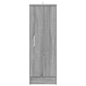 Schuhschränke 32 x 35 x 92 cm Sonoma-Grau 6 Fächer für Schuhe