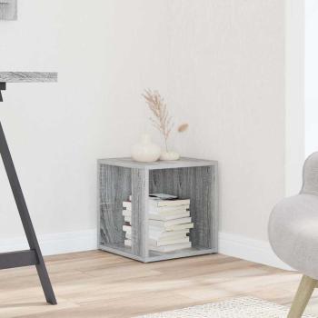 ARDEBO.de - Beistelltische 33 x 33 x 34 cm Engineered Wood Sonoma-Grau