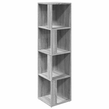 Corner Cabinet 33 x 33 x 132 cm Engineered wood Sonoma-Grau