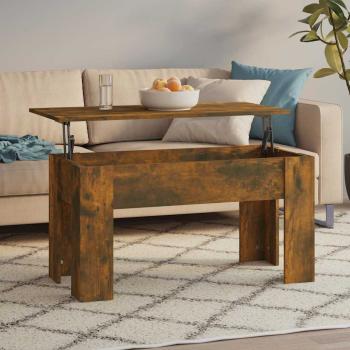 ARDEBO.de - Couchtisch Räuchereiche 101x49x52 cm Holzwerkstoff