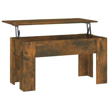 Couchtisch Räuchereiche 101x49x52 cm Holzwerkstoff