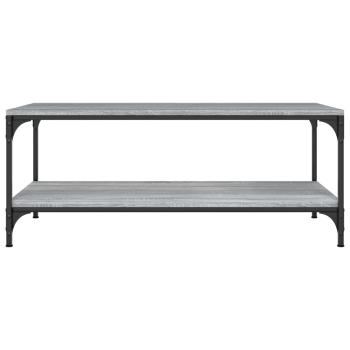 Couchtisch Grau Sonoma 80x50x40 cm Holzwerkstoff