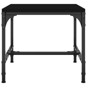 Beistelltische 2 Stk. Schwarz 40x40x35 cm Holzwerkstoff