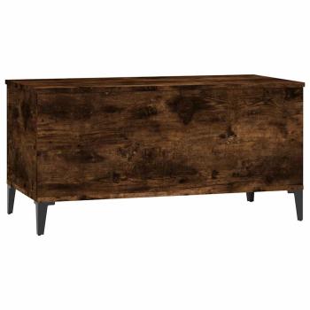 Couchtisch R?uchereiche 90x44,5x45 cm Holzwerkstoff