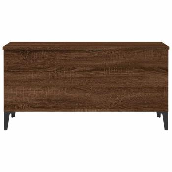 Couchtisch Braun Eichen-Optik 90x44,5x45 cm Holzwerkstoff