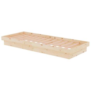 Bettgestell ohne Matratze Massivholz Klein Einzelbett