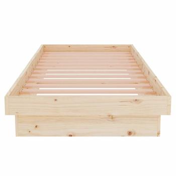 Bettgestell ohne Matratze Massivholz Klein Einzelbett