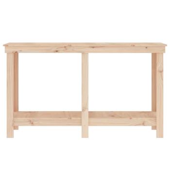 Werkbank 140x50x80 cm Massivholz Kiefer