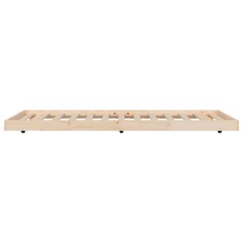 Massivholzbett ohne Matratze 100x200 cm Kiefernholz